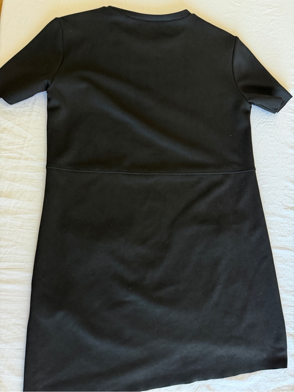 Zara Black Suede Midi Dress - M - Picture 10 of 12